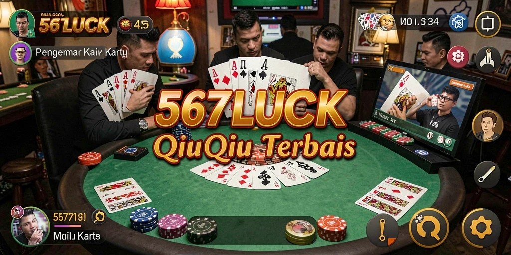 Screenshot gameplay QiuQiu 567LUCK yang seru dan mengasyikkan.