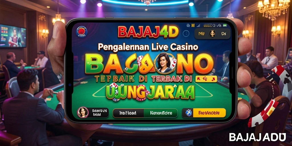 Tampilan gameplay Live Casino yang menarik di BAJAJ4D.
