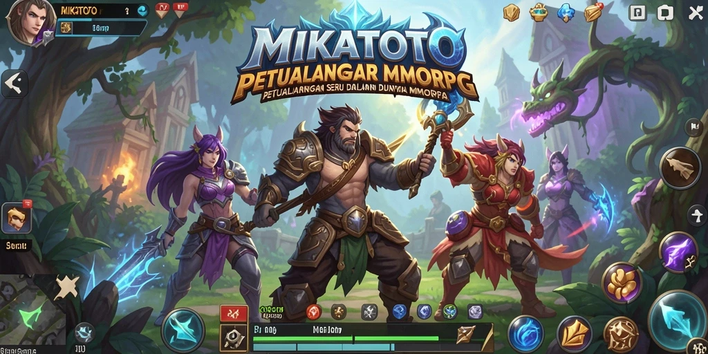 Gameplay seru di MIKATOTO dengan pertarungan epik dan petualangan menantang.