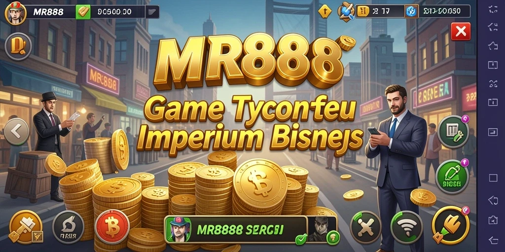 Tampilan gameplay Tycoon yang seru dan menarik di MR888.