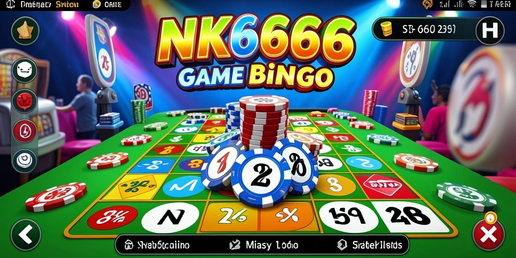 Gameplay NK666 yang seru dan mendebarkan dalam permainan Bingo.