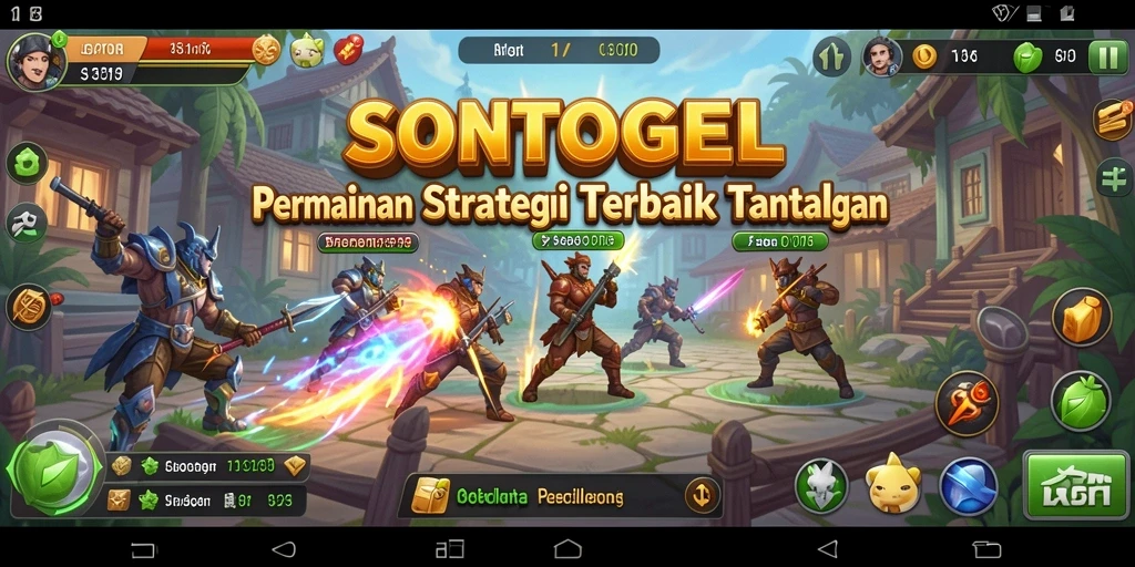 Gameplay seru dalam SONTOGEL yang memacu adrenalin dan strategi.