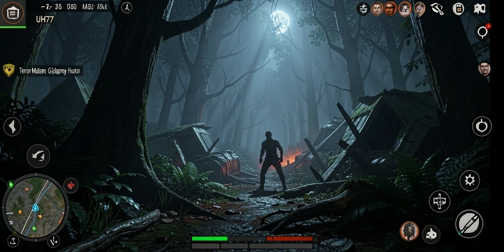 Gameplay UH77 yang menyeramkan dan mencekam penuh dengan kejutan.